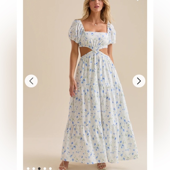 New with tags Altar’d State Rosie Floral Maxi Dress - Picture 3 of 5